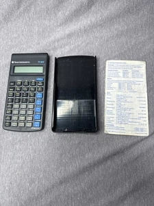 Texas Instruments TI-35X wissenschaftlicher Taschenrechner mit Deckel & Referenzkarte FUNKTIONIERT - Bild 1 von 8