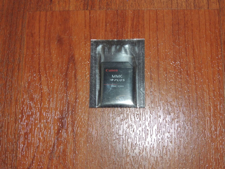 New - Canon Genuine 32MB MMC Plus MMC-32MH Camera High-Speed Memory Card - Image 1 of 1