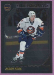 2000 00-01 TOPPS CHROME NHL PROSPECTS ISLANDERS JASON KROG #189