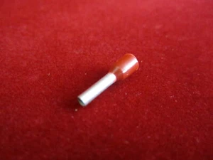 Engeser E230 Insulated Single Ferrule 16 AWG, 1.5mm2 - 8mm N, RED, 100per pack - Picture 1 of 1