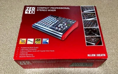 ALLEN & HEATH ZED-10 Multi Purpose Compact Mixer Analog ALLEN&HEATH Japan New - Image 1 of 4