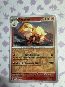Pokemon 151 Arcanine 059/165 Reverse Holo Karte Neuwertig - Bild 1 von 1
