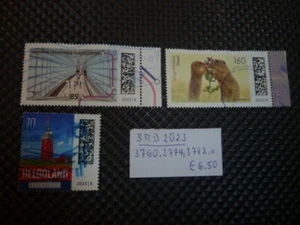 BRD 2023, Leuschnerplatz, Helgoland, Ziesel, Michel 3760, 3774, 3782, o - Imagen 1 de 1