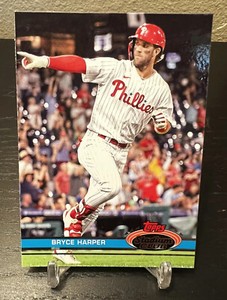 Bryce Harper 2022 Topps Stadium Club SP 1991 Image Variation Phillies MINT!