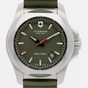 VICTORINOX Watches 241683 Stainless Steel/rubber Quartz - Picture 1 of 8