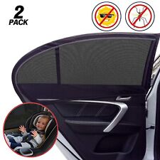 2x Auto Baby Okno samochodowe Ochrona przeciwsłoneczna Osłona przeciwsłoneczna Siatka Okno samochodowe Tylna szyba