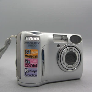 Nikon Digital Camera Coolpix 5600 5.1MP Silver Tested - Picture 1 of 9