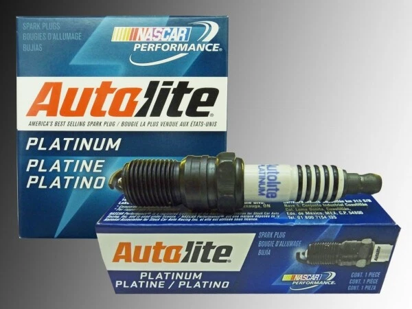 6 Bougies D'Allumage Autolite Platine pour Chevrolet Camaro 3.8L V6 1995 - 2002 - Photo 1/1