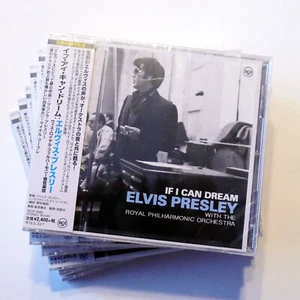 Factory Sealed Japanese Import with OBI - Elvis Presley - If I Can Dream CD NEW - Picture 1 of 2