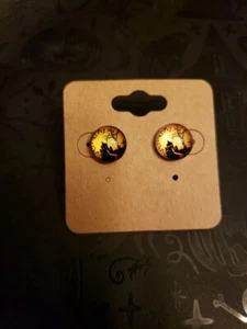 Halloween Stud Earrings - Picture 1 of 2