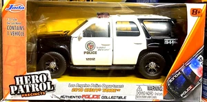 Jada Toys Hero Patrol Los Angeles Police 2010 Chevy Tahoe New 1:32 Scale NEW - Picture 1 of 4