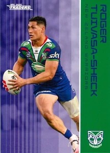 2025 New Zealand Warriors NRL TLA Traders Card - Roger Tuivasa-Sheck - Picture 1 of 3