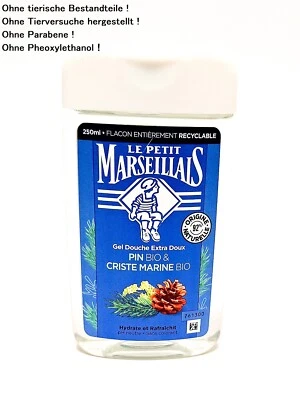 Duschgel Pinie und Meeresduft Le Petit Marseillais Duschcreme 250ml Frankreich