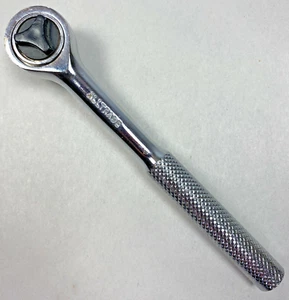 Alltrade Tools Chrome Reversible Ratchet Wrench 1/4" Drive Knurled Grip - Picture 1 of 12