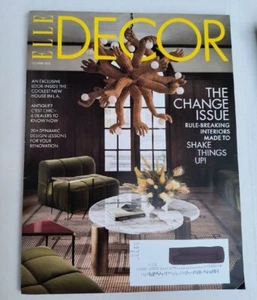 ELLE DECOR MAGAZINE OCTOBER 2022: THE CHANGE ISSUE - Picture 1 of 1