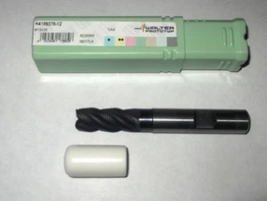 WALTER PROTOTYP SOLID CARBIDE END MILL ROUGHER PROFILE 12mm X 26 H4189378-12 TAX - Picture 1 of 1