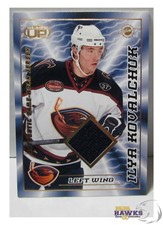 2004 Pacific ILYA KOVALCHUK Heads Up Hockey - Jersey Card 059/250 Thrashers #2
