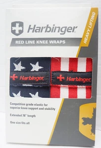 Harbinger Red Line Knee Wraps - Picture 1 of 6
