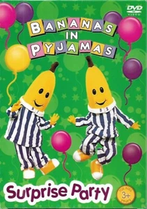 Bananas In Pyjamas DVD Surprise Party Australia Children TV Series Free Ship - Picture 1 of 8