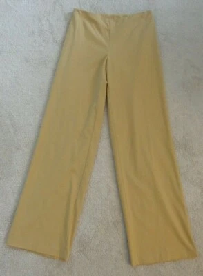 Newport News💗Easy Style Khaki Flat Front/Back Stretch Side Zip Dress Pant💗Sz 4 - Image 1 of 4