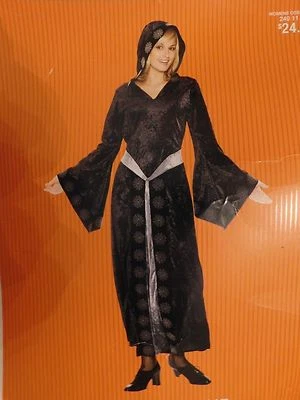 Womens Gothic Robe Complete Halloween Costume Size M Or 8-10 Women's  - Image 1 of 4