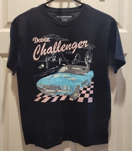Boys Black Dodge Challenger T Shirt Size Large 10/12 New - Picture 1 of 2