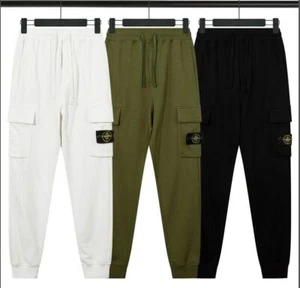 NEW Mens Company Casual Sports Pants Trousers Sports Footpants Unisex Party Tags - Picture 1 of 26