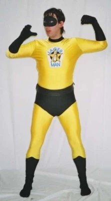 Disfraz de superhéroe “Lager Man”  Foto 1 de 3