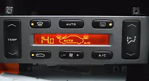 PEUGEOT 406. 05 09 2003 VALEO Heater AC Climate Control Air Conditioning Display - Picture 1 of 8