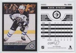 2013-14 Score Black Mark Stuart #550