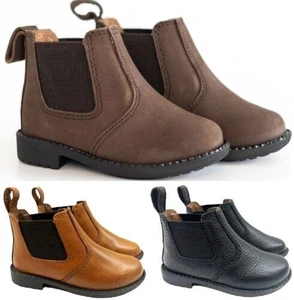 Kinder Baby Kleinkinder Leder Oben Händler Knöchel Winter Schule Schuhe Stiefel - Bild 1 von 11