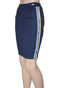 Tommy Jeans TJW Solid Tape Jersey Falda Mujer Falda Estampada Figura - Imagen 1 de 3