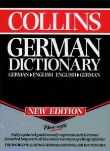 COLLINS GERMAN TO ENGLISH/ENGLISH TO GERMAN DICTIONARY By Terrell; Schoor; Morr - Picture 1 of 1