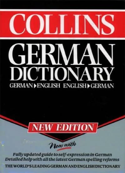 COLLINS GERMAN TO ENGLISH/ENGLISH TO GERMAN DICTIONARY By Terrell; Schoor; Morr - Image 1 of 1