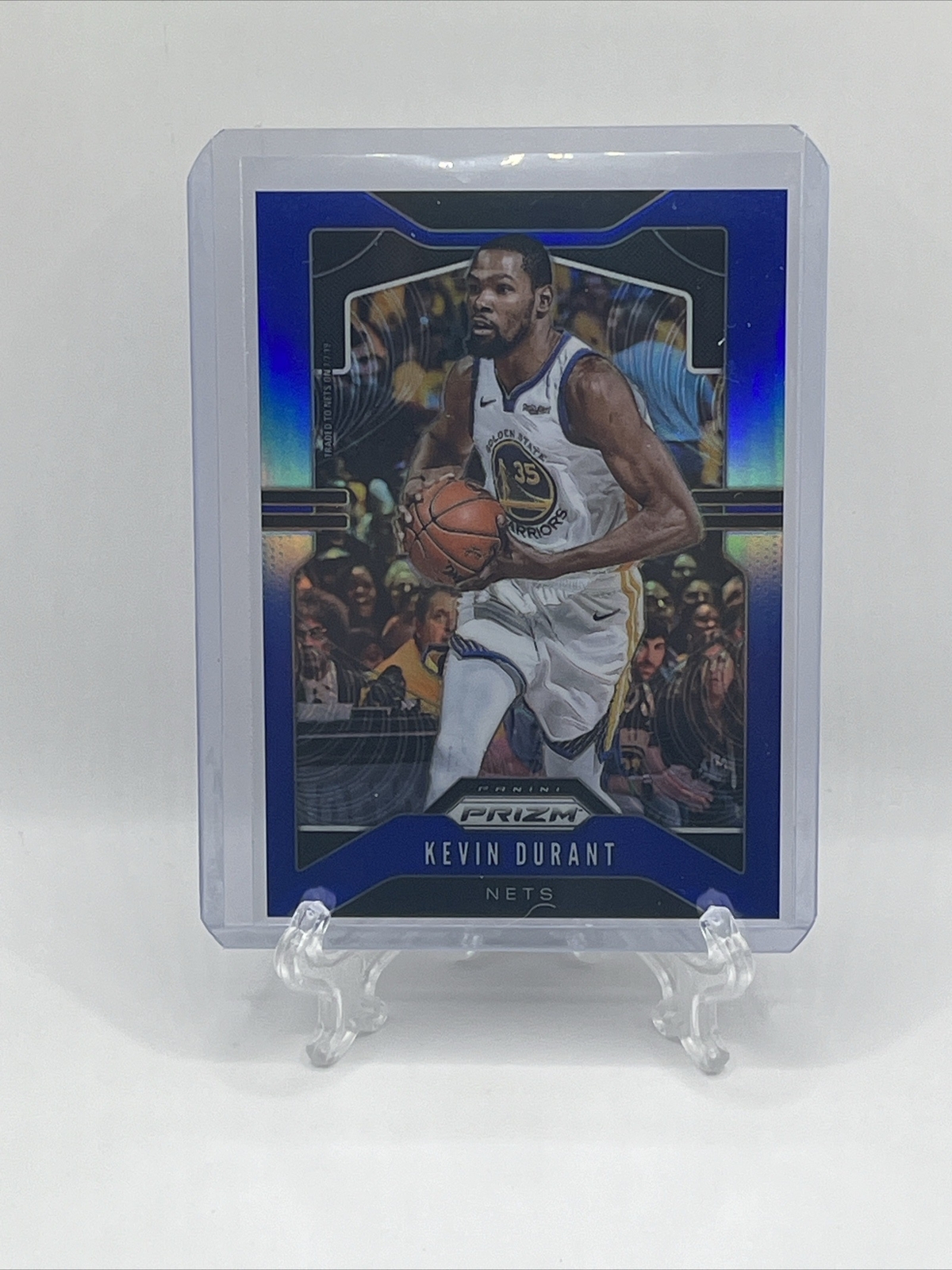 2019-20 Panini Prizm - Blue Prizm #210 Kevin Durant /199 SP