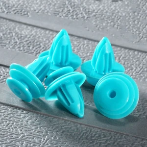 50X Retenedor de parachoques de plástico para guardabarros Clips de empuje Remaches Sujetador Coche - Imagen 1 de 8