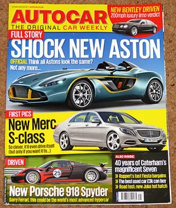 Autocar 22 May 2013 - JUKE NISMO TEST - CATERHAM SEVEN - PORSCHE 918 SPYDER - Imagen 1 de 2