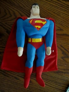 DC 2015 Superman 17 Zoll Plüschtier Kuscheltier Puppe Toy Factory Vinyl Kopf - Bild 1 von 17