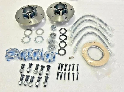 盘式制动器转换套件 - 11 英寸前轮适用于 Willys Jeep CJ2,CJ3 CJ5 M38 — 第 1/4 张图片