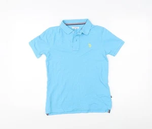 U.S. Polo Assn. Boys' Blue Polo Shirt 9-10 Years - Picture 1 of 12