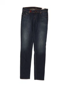 ARMANI Womens Skinny Jeans W31 L34 Navy Blue Cotton ND06 - Picture 1 of 3