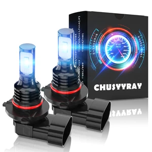 CHUSYYRAY 9145 9140 H10 LED Fog Driving Light Bulbs Super Blue 3000LM 8000K 30W - Picture 1 of 12