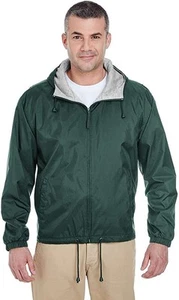 UltraClub 8915 Adult Fleece Hood Lined Jacket - Photo 1/3