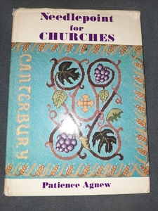 NEEDLEPOINT FOR CHURCHES, Patience Agnew,  Scribner, 1972  Hardback - Picture 1 of 10