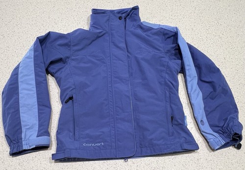 VETEMENTS Columbia Convert giacca sci donna full zip blu tasche taglia small usata