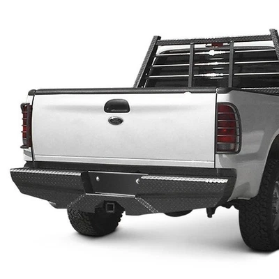 For Ford F-250 Super Duty 08-16 Bumper Diamond Series Full Width Black Powder - Imagem 1 de 3