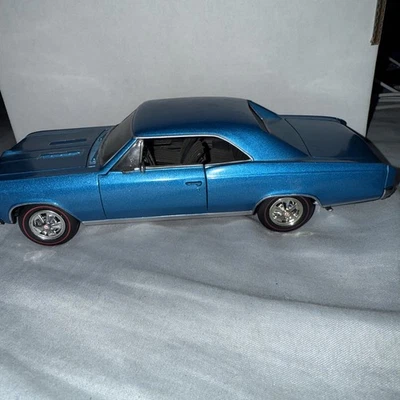 1966 Chevelle Marina Blue 1:24 Classic Metal Works 1999  - Image 1 of 4