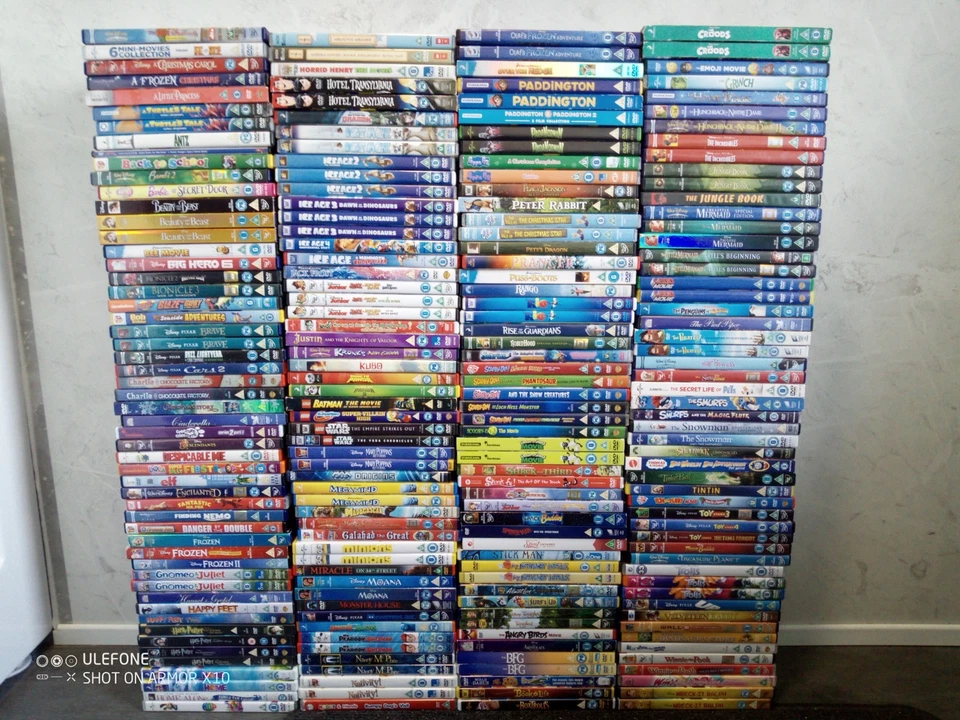 Kids DVD Multi Listing Film TV Childrens No Case Bundle Up Disney All £1 Each - Image 1 of 4