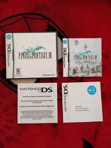 Nur Hülle und Anleitung Final Fantasy III für Nintendo DS - Bild 1 von 6