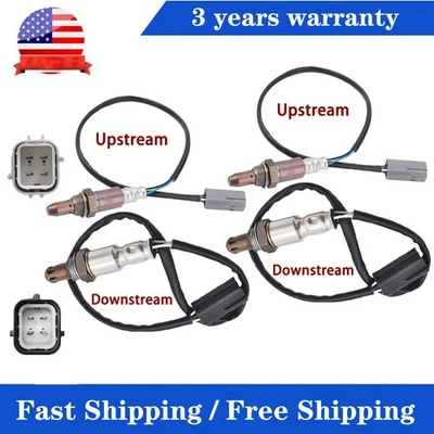 4x Sensor de oxígeno 02 O2 arriba y abajo para Nissan 350Z 3,5 L 2008-09 370Z 3,7 L 2009-10 Foto 1 de 4